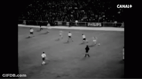 Soccer Game With Philips Sign GIF