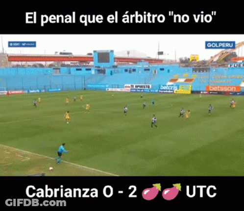 Soccer Game With Score 0-1 GIF