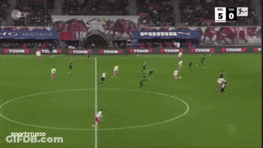 Soccer Game With Score 60 GIF