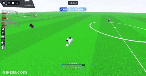 Soccer Game With Scoreboard 0-3 GIF