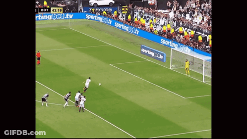 Soccer Game With Sportingbet.tv Ads GIF