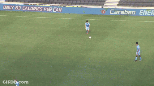 Soccer Game With Suzuki Banner GIF