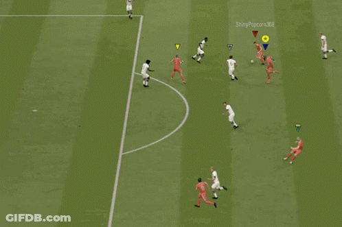 Soccer Game With Twitch.tv/easportsfifa Banner GIF