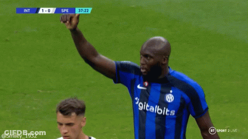 Soccer Game With Visa And Bud Ads GIF