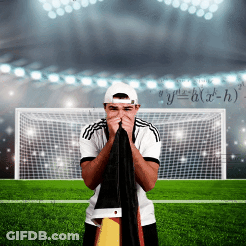 Soccer Goal Keeper Calculating GIF