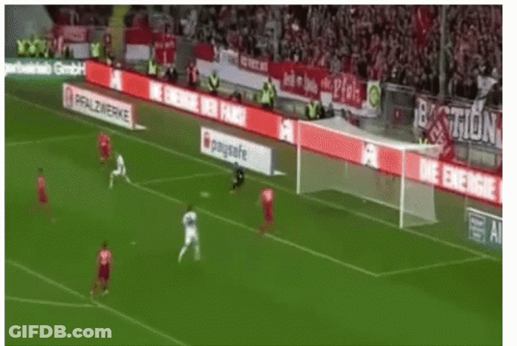 Soccer Goal Missed It By That Much GIF