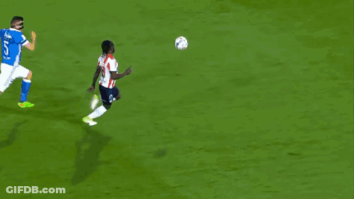 Soccer Goal With Adidas Sign GIF