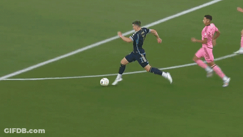 Soccer Goal With Bounty Advertisement GIF