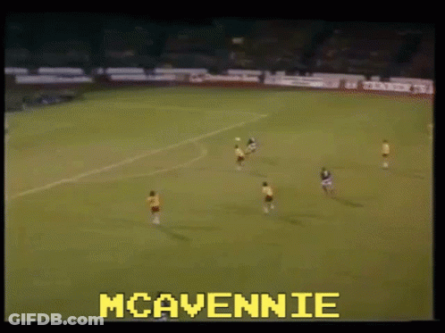 Soccer Goal With Gillette Advertisement GIF
