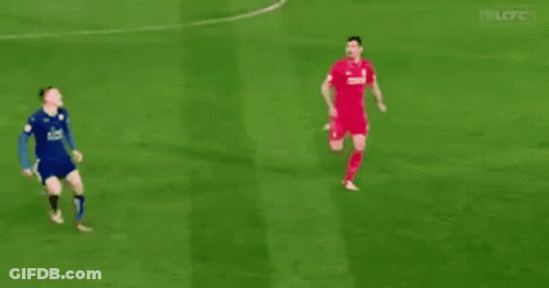 Soccer Goalie Jumping To Catch Ball GIF