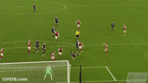Soccer Goalie Kicks Ball Before Advanced Warranty Program GIF