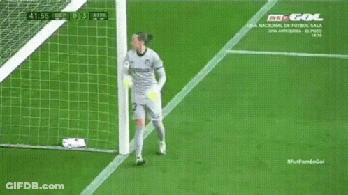 Soccer Goalie Number 13 GIF