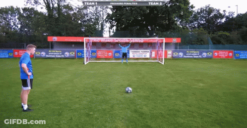 Soccer Goalie Scoreboard Team 1 And Team 2 GIF