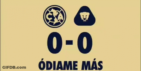 Soccer Logo With Pumas And 0-0 GIF