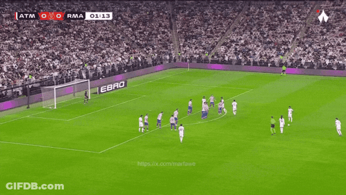 Soccer Match ATM Vs RMA GIF