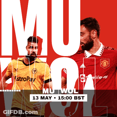 Soccer Match Poster Astropay Vs MU Wol GIF