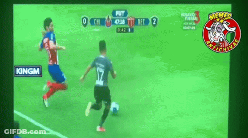 Soccer Match Score 0-0 GIF