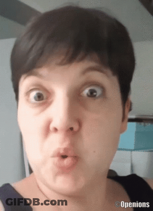 Soccer Mom Talking Grimace Response GIF