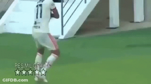 Soccer Player 17 Running GIF