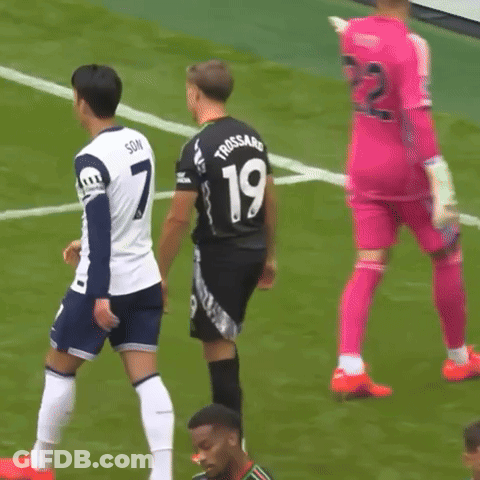 Soccer Player 19 Beside Another Player GIF