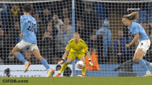 Soccer Player 23 Kicks Ball GIF