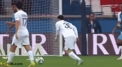 Soccer Player 30 Kicking Ball GIF
