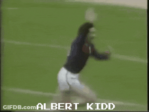 Soccer Player Albert Kidd Playing GIF
