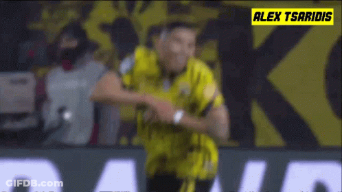 Soccer Player Alex Tsaridis GIF