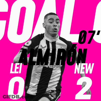Soccer Player Almiron Jersey GIF