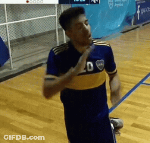 Soccer Player Applauds In Respect Shirt GIF