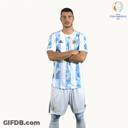 Soccer Player Arms Crossed Copa America 2019 GIF