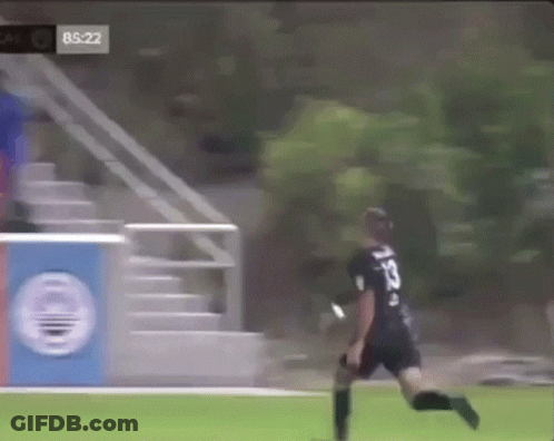 Soccer Player Arms In The Air GIF