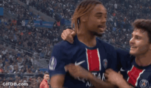 Soccer Player Barcola GIF