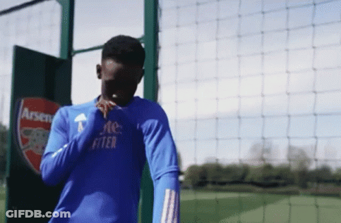 Soccer Player Blue Shirt Saying After GIF
