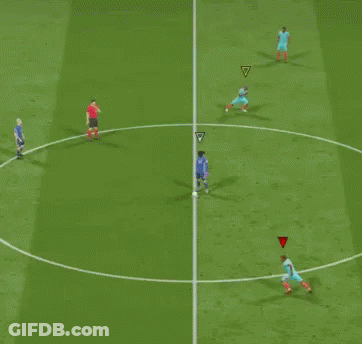 Soccer Player Britstriker On Green Field GIF