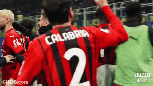 Soccer Player Calabria Number 2 GIF