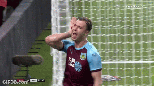 Soccer Player Celebrates Goal GIF