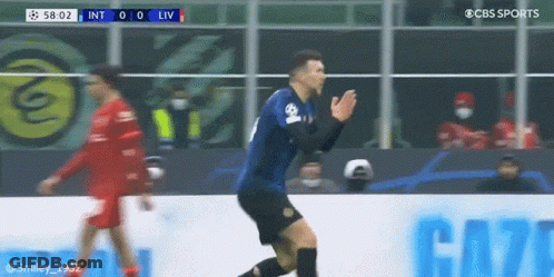 Soccer Player Celebrating Goal GIF