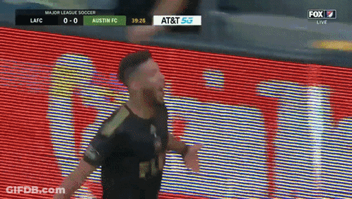 Soccer Player Celebrating Goal GIF