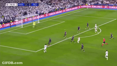 Soccer Player Celebrating Goal GIF