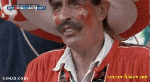 Soccer Player Celebrating Goal With BBC Banner GIF
