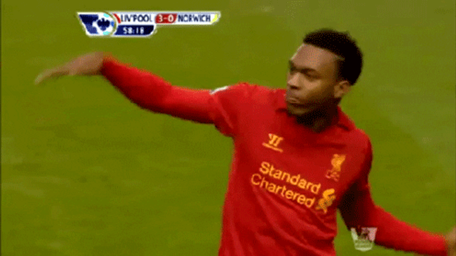 Soccer Player Daniel Sturridge Dancing GIF
