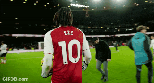 Soccer Player Eze Jersey GIF