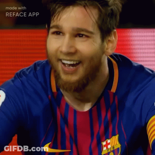 Soccer Player Face Made With Reface App GIF