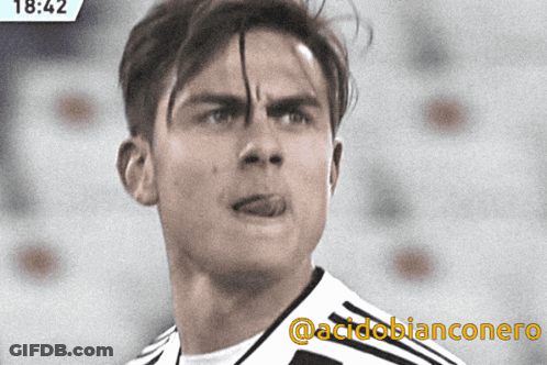Soccer Player Face With @Acidobianconero GIF