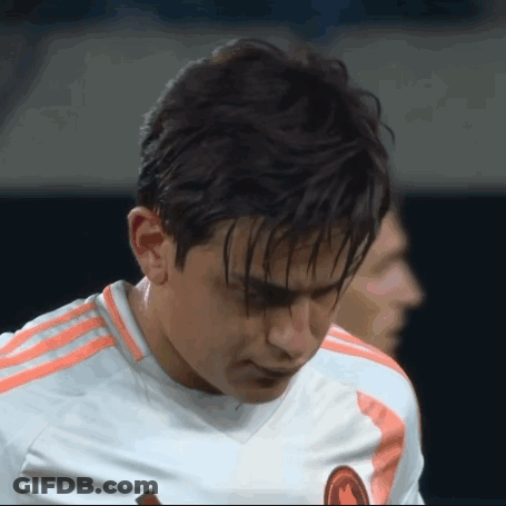 Soccer Player Face With Adidas Jersey GIF
