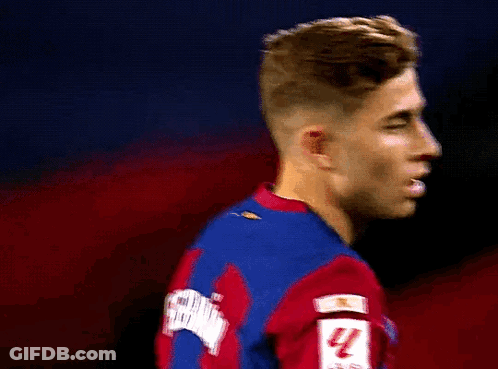 Soccer Player Fermin On Shirt GIF