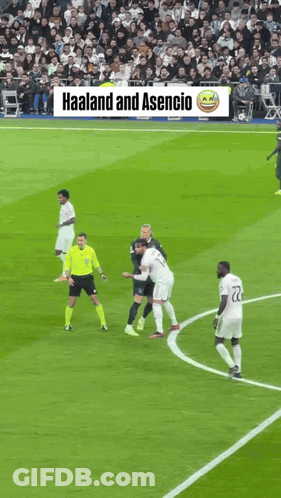 Soccer Player Hand Gesture At Chest GIF
