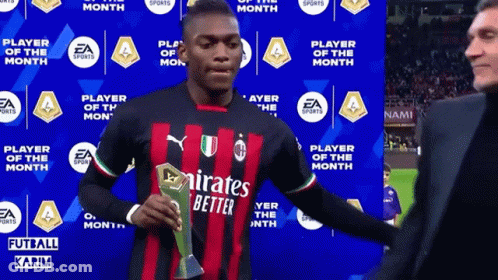 Soccer Player Holding Emirates Better Trophy GIF