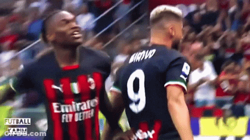 Soccer Player Holding Trophy Saying Emirates Better GIF